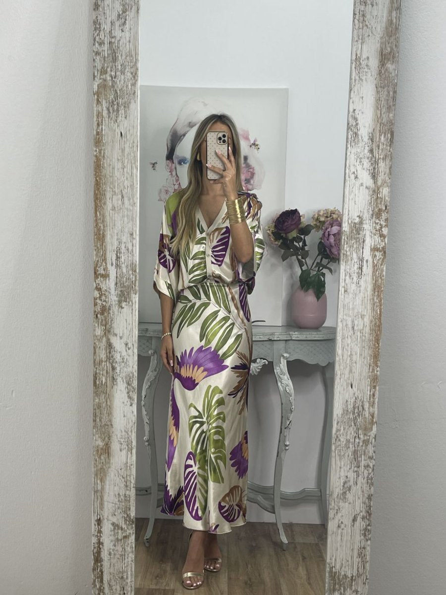 Natalia - Zweiteiliges Seidenset