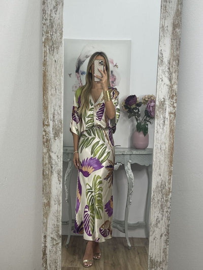 Natalia - Zweiteiliges Seidenset