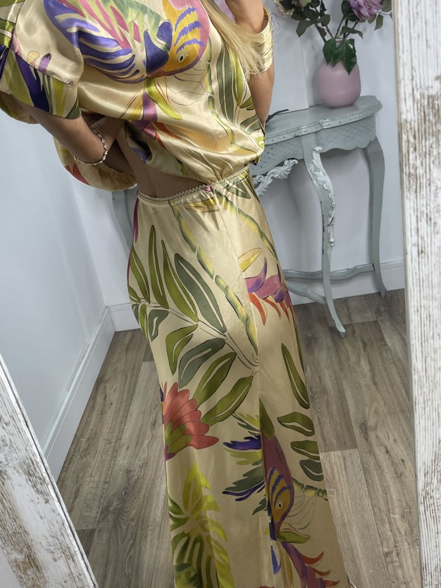 Natalia - Zweiteiliges Seidenset