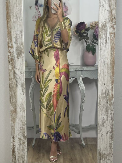 Natalia - Zweiteiliges Seidenset