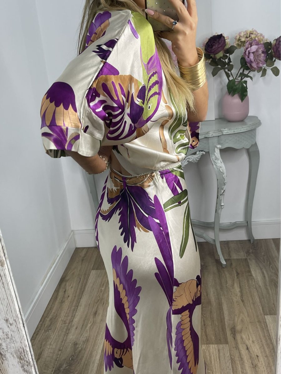 Natalia - Zweiteiliges Seidenset