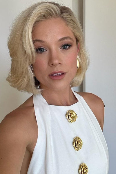 Rebecca - Rückenfreies Mini-Halterkleid