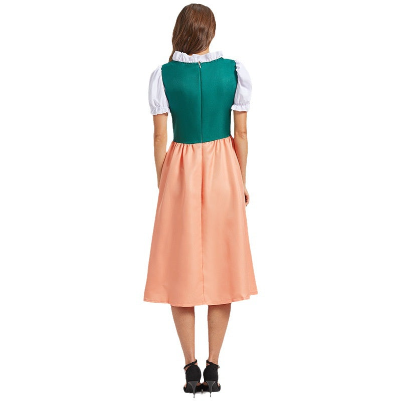 Damen Midi Oktoberfest Dirndl Kleid - Annemarie
