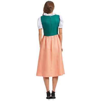 Damen Midi Oktoberfest Dirndl Kleid - Annemarie