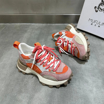 Calliope - Colorblock Freizeit-Sneakers für Frauen