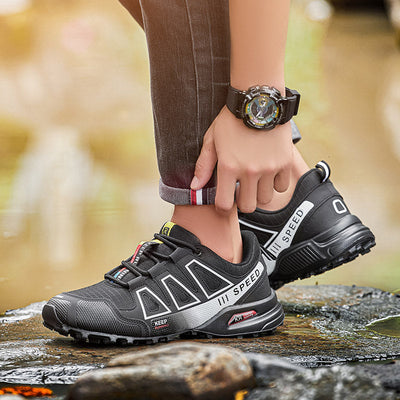 Pin Speed 3 – Leichte Wanderschuhe für Herren, rutschfest und bequem