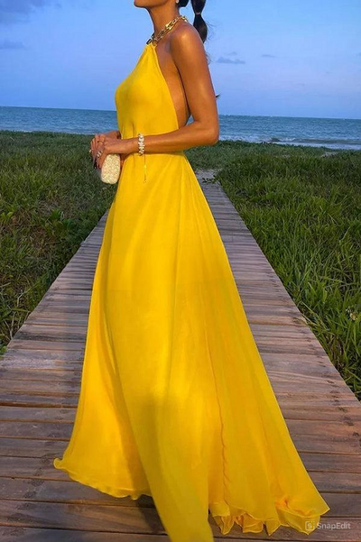 Sadie - Modisches Kleid mit Trägern am Ausschnitt