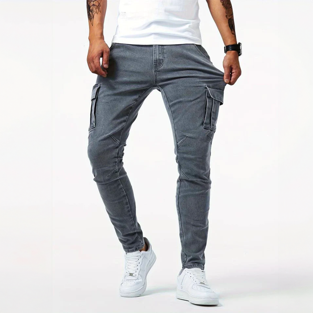 Quintin - Stylische Cargo-Sommerjeans für Männer