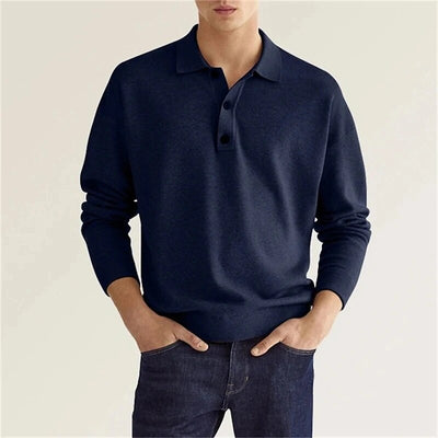 LANGÄRMELIGES POLOSHIRT - MAXIMALE ELEGANZ UND KOMFORT