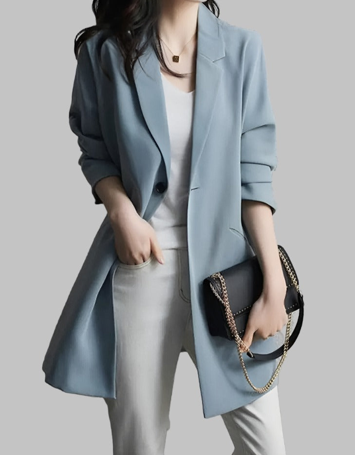 Anita - Vintage-Blazer mit langen Ärmeln