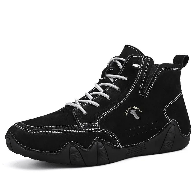 Lorenzo Leder Slip-on Boots