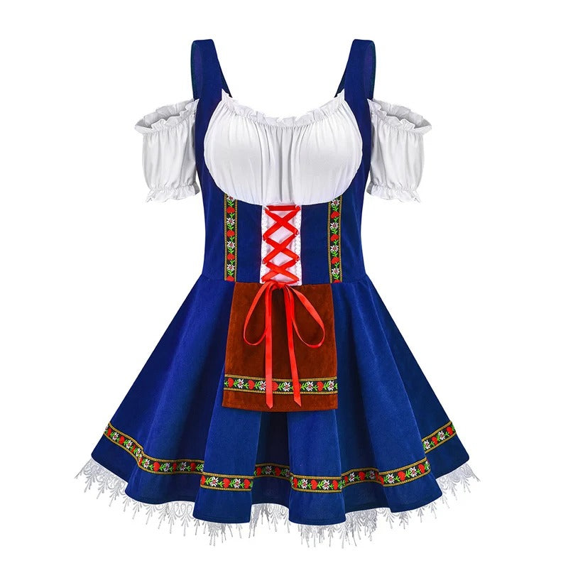 Damen Mini Dirndl Kleid - Loretta