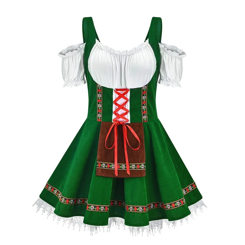 Damen Mini Dirndl Kleid - Loretta