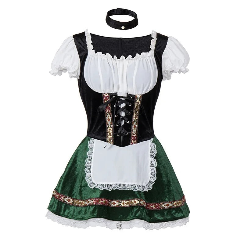 Damen Mini Dirndl Kleid - Loretta