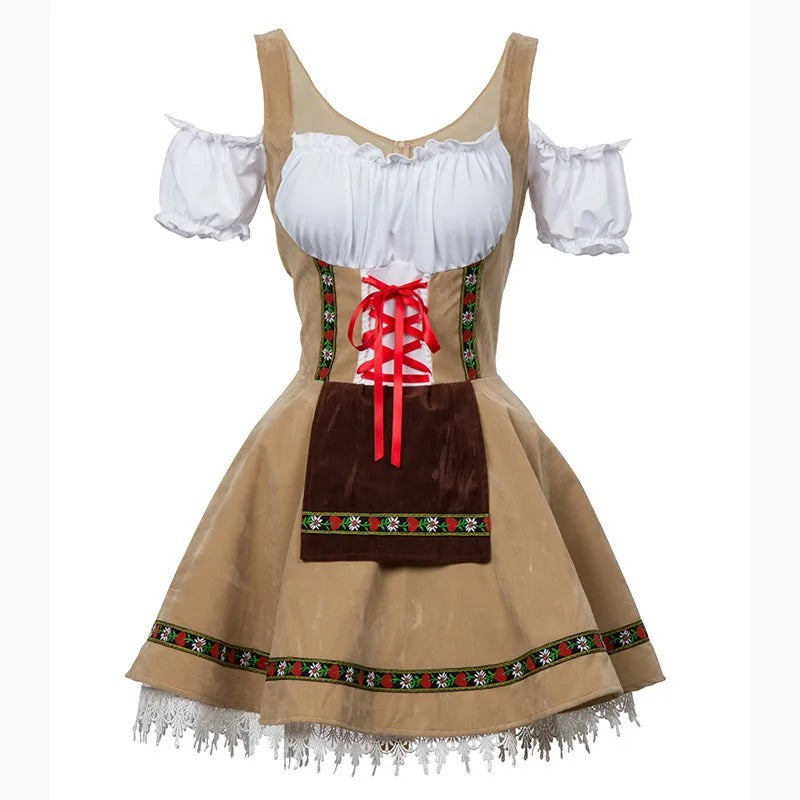 Damen Mini Dirndl Kleid - Loretta