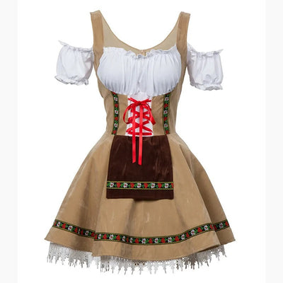 Damen Mini Dirndl Kleid - Loretta