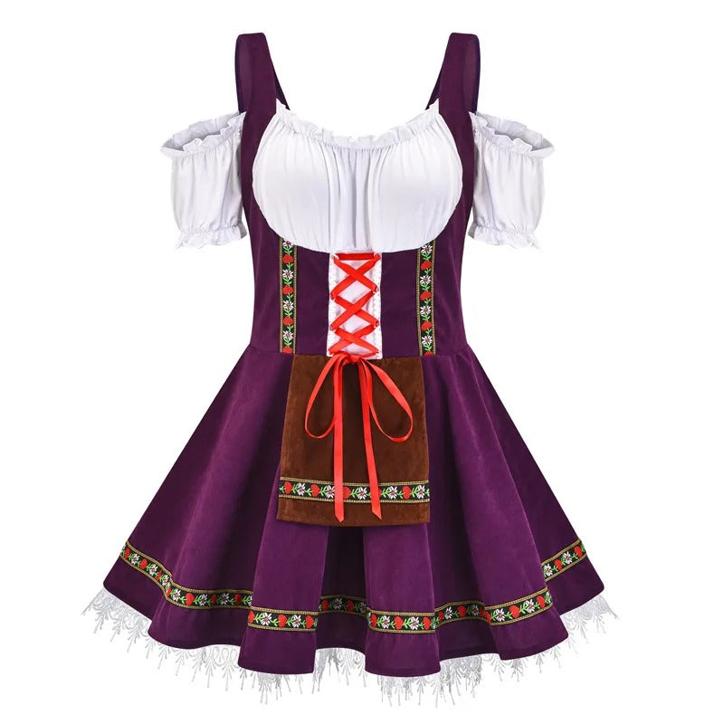 Damen Mini Dirndl Kleid - Loretta