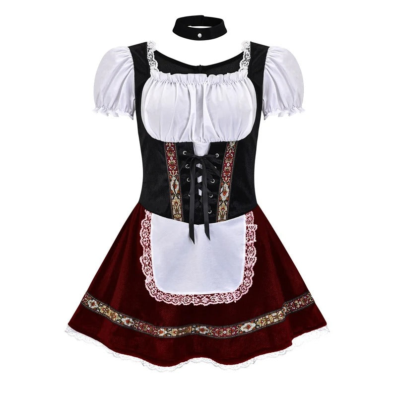 Damen Mini Dirndl Kleid - Loretta