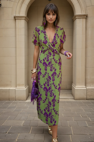 Bedrucktes Kleid - Melissa