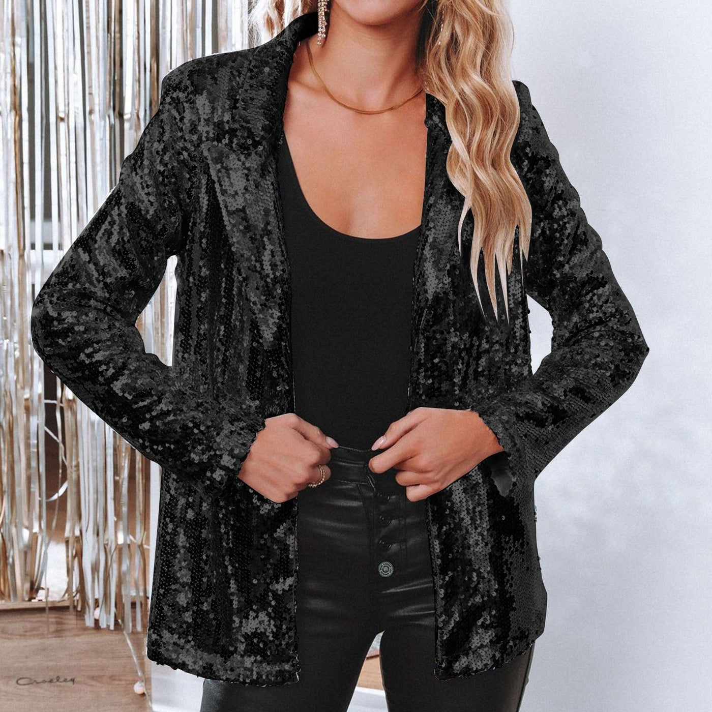 Mila - Blazer mit Pailletten